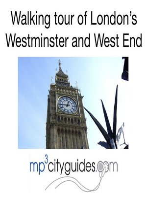 cover image of mp3cityguides Guide to London's West End & Westminster